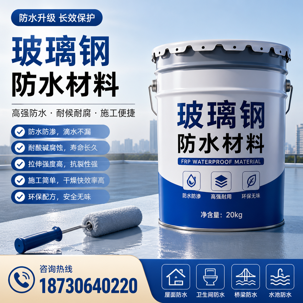 专家解析:玻璃钢防水材料的市场前景分析在 青岛